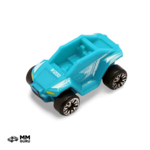 Micro Machines MMGuru JMM #0087 Off-Road Buggy, Cyan, isometric view
