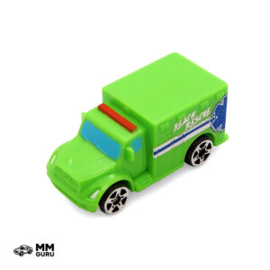 Micro Machines MMGuru Ambulances #0150 Ambulance, Green, isometric view