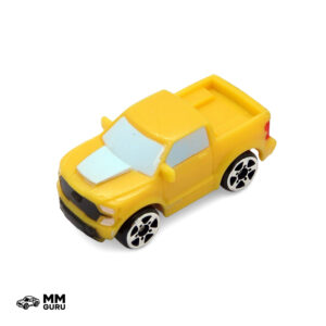 Micro Machines MMGuru JMM #0249 Warlander, Yellow, isometric view