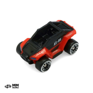Micro Machines MMGuru JMM #0260 Off-Road Buggy, Black Red, isometric view
