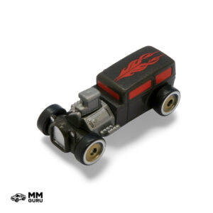 Micro Machines MMGuru JMM #0263 Rat Rod, Black, isometric view