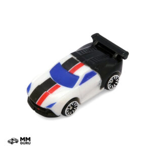Micro Machines MMGuru JMM #0267 Bezel, Black White, isometric view