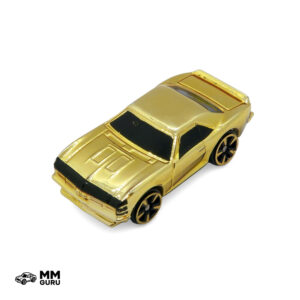 Micro Machines MMGuru Chevrolet #0309 ’67 Camaro SS, Gold Chrome, isometric view