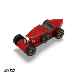 Micro Machines MMGuru Bugatti #0310 Type-35, Red, isometric view