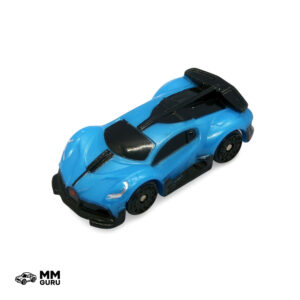 Micro Machines MMGuru Bugatti #0312 Divo, Blue, isometric view