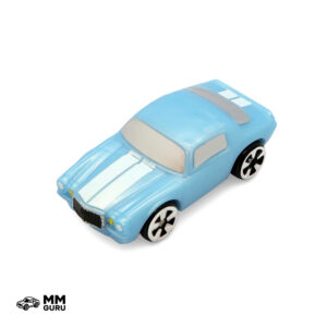 Micro Machines MMGuru Chevrolet #0315 ’71 Camaro, Cyan, isometric view