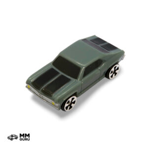 Micro Machines MMGuru Chevrolet #0316 ’68 Nova, Grey, isometric view