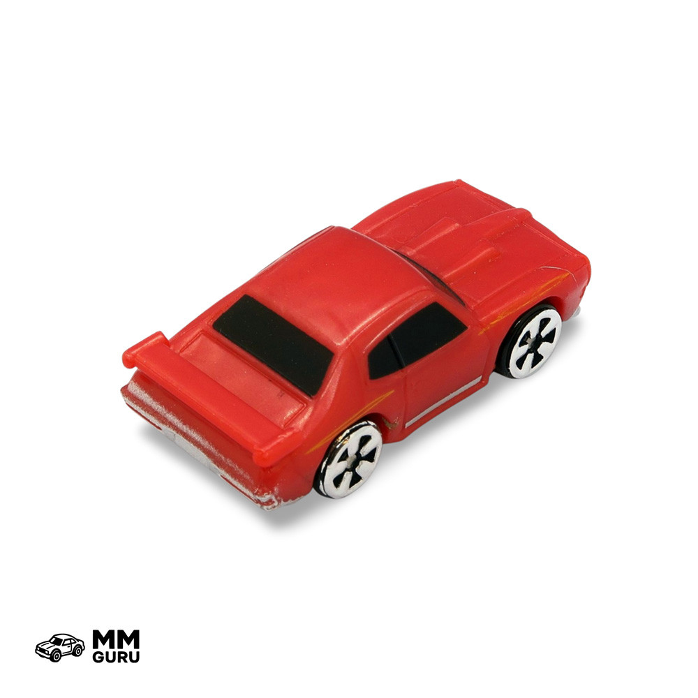 Micro Machines MMGuru Pontiac #0380 ’70 GTO, Red, isometric view