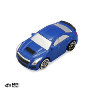 Micro Machines MMGuru Cadillac #0383 2019 CTS V, Blue, isometric view
