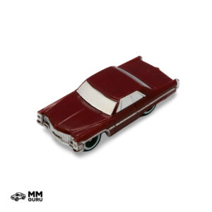 Micro Machines MMGuru Cadillac #0475 ’65 Coupe DeVille, Burgundy, isometric view