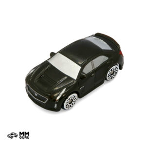 Micro Machines MMGuru Cadillac #0476 2019 CTS V, Black, isometric view