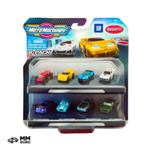 Micro Machines MMGuru 2021 2021-8-Pack-1, isometric view