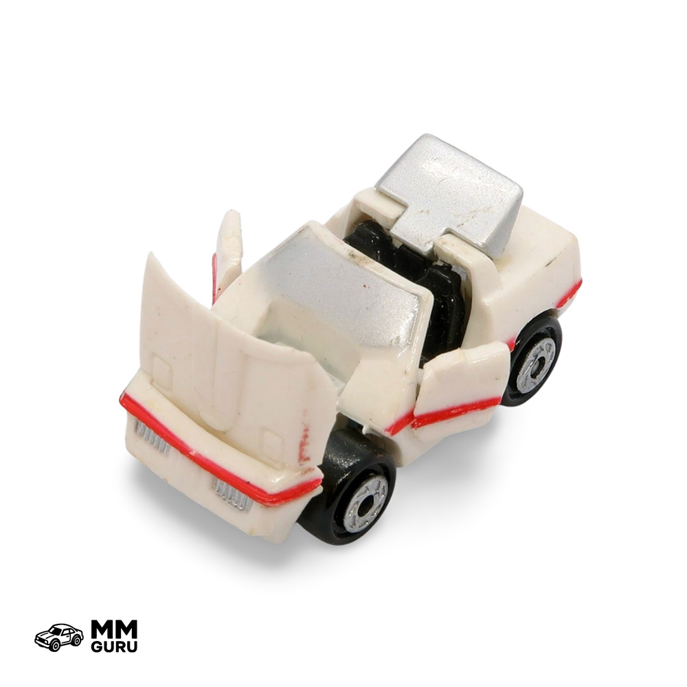 Micro Machines MMGuru Deluxe ’80s Corvette, White, isometric view