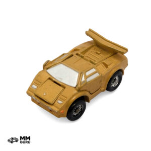 Micro Machines MMGuru Deluxe Countach, Gold, isometric view