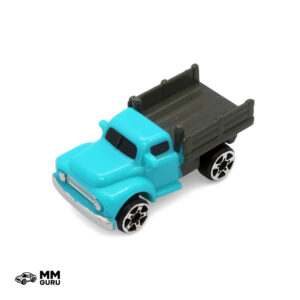 Micro Machines MMGuru Farm #0460 Classic Pickup, Cyan, isometric view