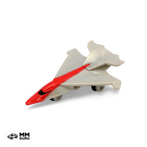 Micro Machines MMGuru Jet Aircraft #0465 Viper, Grey, isometric view