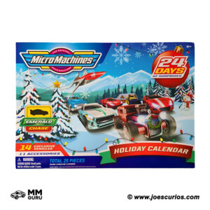 Micro Machines MMGuru 2021 2021-Holiday Calendar, isometric view