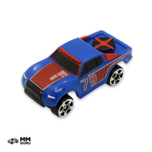 Micro Machines MMGuru JMM #0208 Adventure Truck, Blue, isometric view