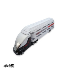 Micro Machines MMGuru JMM #0216 Mini Vehicle Hauler, White, isometric view