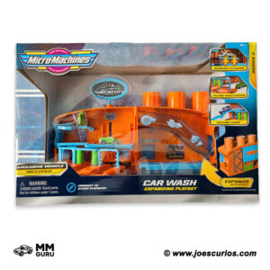 Micro Machines MMGuru 2021 2021-Car Wash expanding playset, isometric view