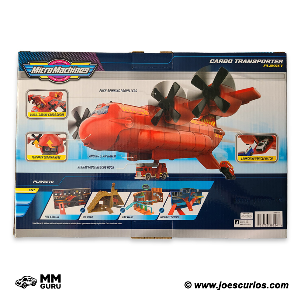 2021-Fire & Rescue Cargo Transporter playset - Image 9