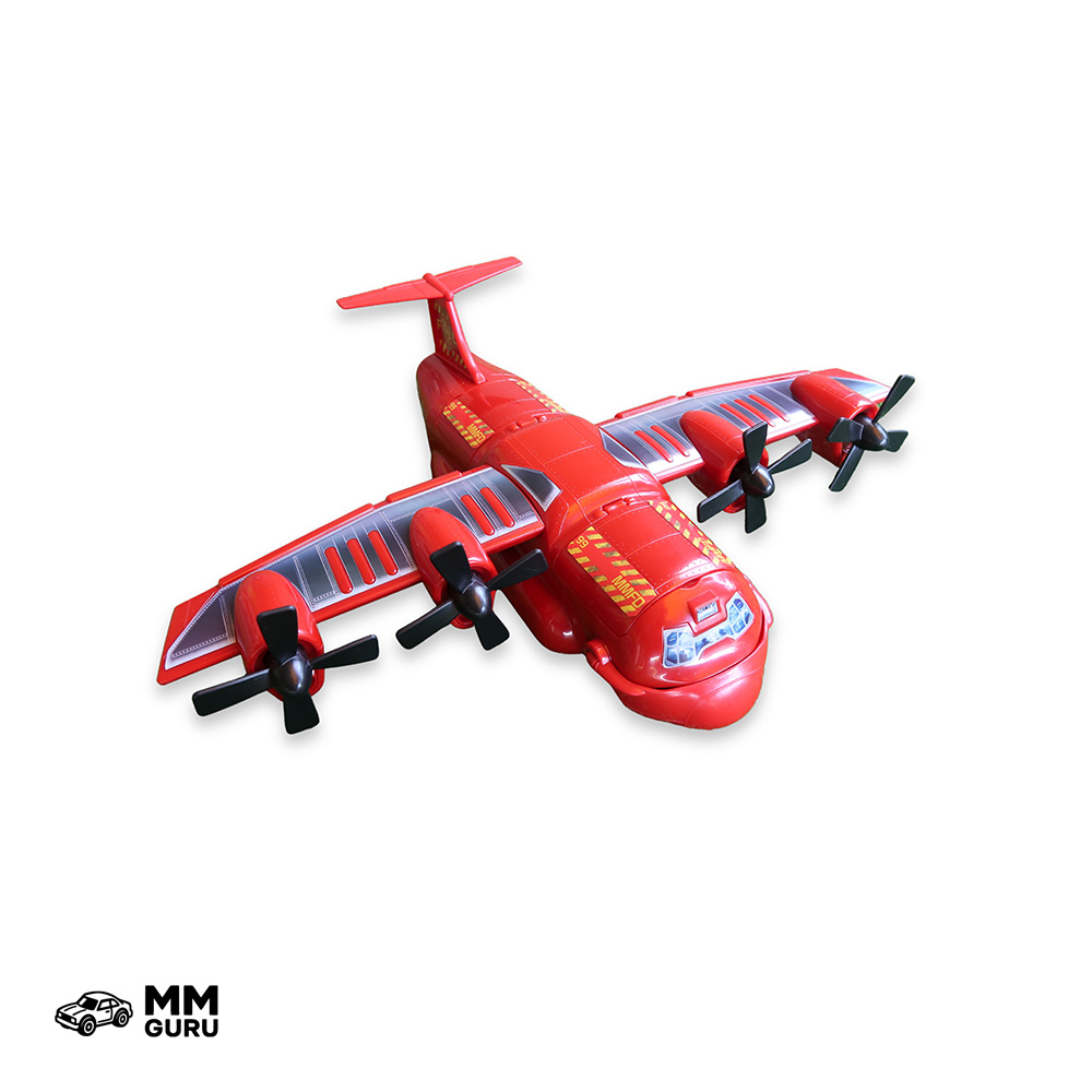 2021-Fire & Rescue Cargo Transporter playset - Image 2