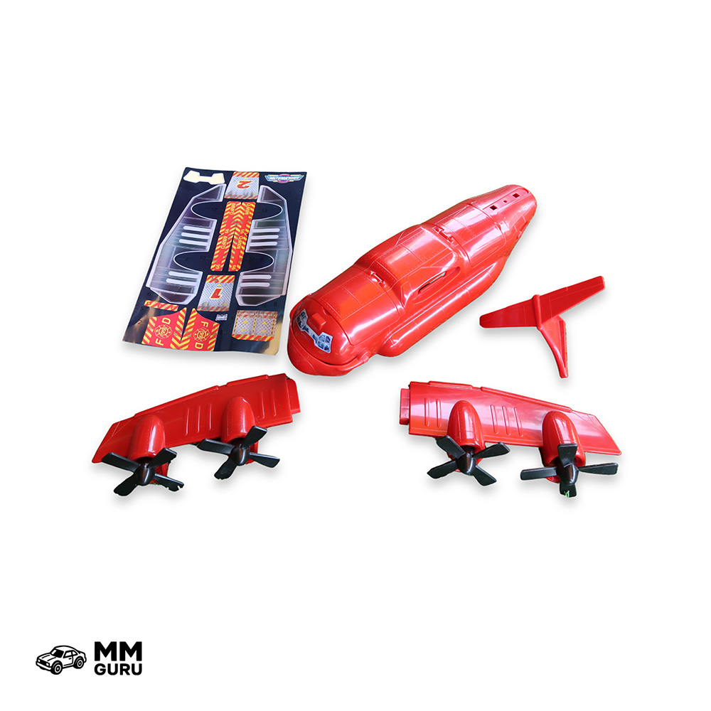 2021-Fire & Rescue Cargo Transporter playset - Image 3