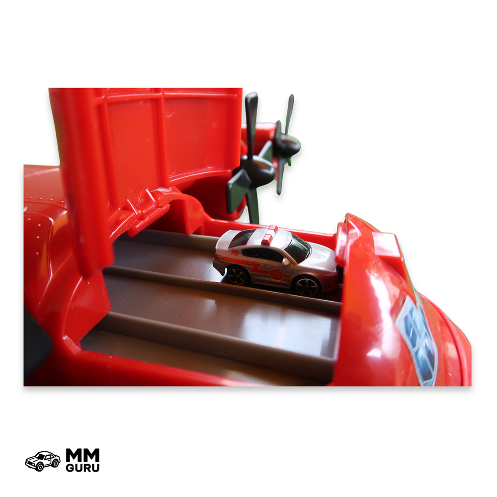 2021-Fire & Rescue Cargo Transporter playset - Image 6