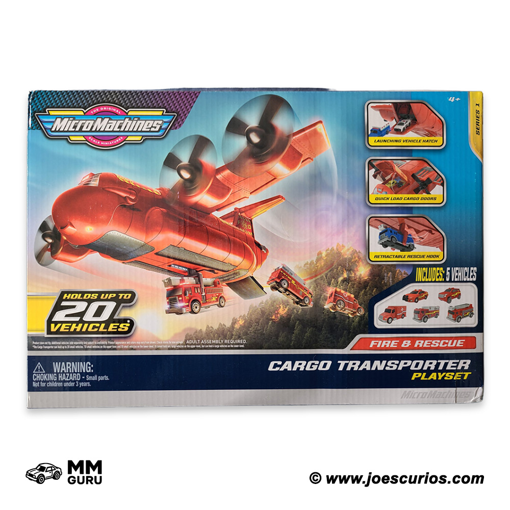2021-Fire & Rescue Cargo Transporter playset Amazon