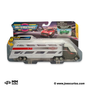 Micro Machines MMGuru 2021 2021-Mini Vehicle Hauler White, isometric view