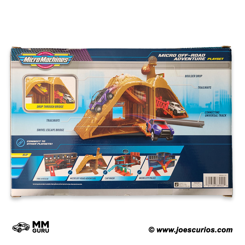 Micro Machines MMGuru 2021 2021-Micro Off-Road Adventure expanding playset, isometric view