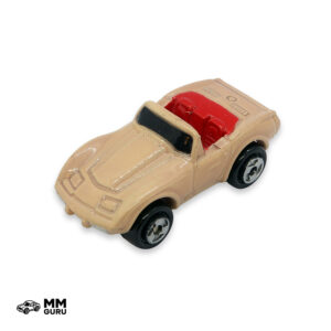 Micro Machines MMGuru Sun Color Changers ’75 Corvette Convertible, Beige, isometric view
