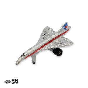 Micro Machines MMGuru Sun Color Changers Concorde, Silver, isometric view
