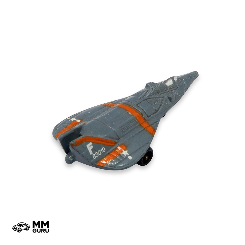 Micro Machines MMGuru Sun Color Changers Stealth Fighter (Concept), Grey, isometric view