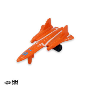 Micro Machines MMGuru Sun Color Changers SR-71 Blackbird, Orange, isometric view