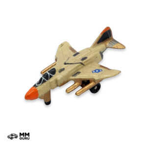 Micro Machines MMGuru Sun Color Changers F-4 Phantom II, Beige, isometric view