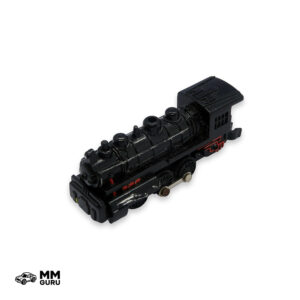 Micro Machines MMGuru Trains USRA 0-6-0 Locomotive, Black, isometric view