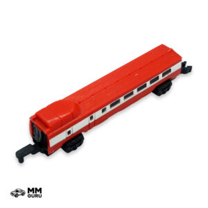 Micro Machines MMGuru Trains Coach Type 5, Red, isometric view