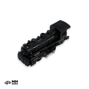 Micro Machines MMGuru Trains USRA 0-6-0 Locomotive, Black, isometric view