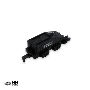 Micro Machines MMGuru Trains Coal Tender, Black, isometric view
