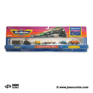 Micro Machines MMGuru 1989 1989-Trains-02-Cannonball No.9, isometric view