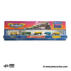 Micro Machines MMGuru 1989 1989-Trains-08-Western Freight, isometric view
